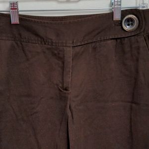 🌞 deals! Cato size 8 dark brown trouser pants stretchy